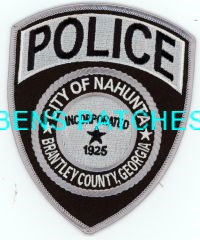 GEORGIA,NAHUNTA POLICE 1